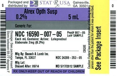 Alrex Opth Susp Label Image (Alrex Opth Susp Label)